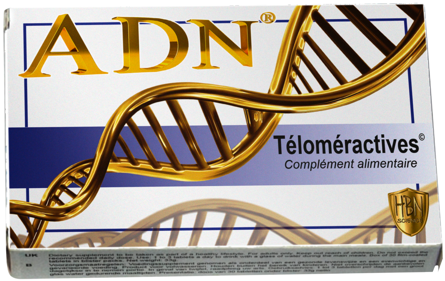 Telomeractive DNA - 30 tablets